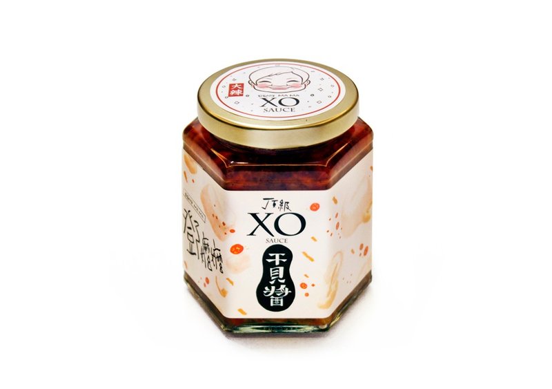 鄧嬤嬤 頂級XO干貝醬/最佳伴手禮/單瓶盒裝/大辣 - 醬料/調味料 - 新鮮食材 橘色