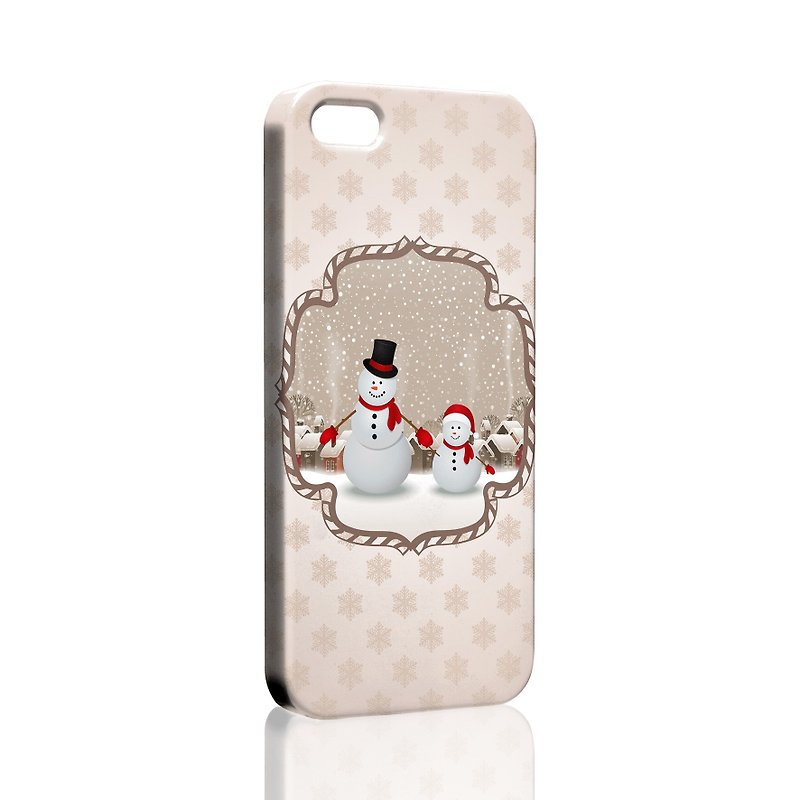 Handholding snowman pattern custom Samsung S5 S6 S7 note4 note5 iPhone 5 5s 6 6s 6 plus 7 7 plus ASUS HTC m9 Sony LG g4 g5 v10 phone shell mobile phone sets phone shell phonecase - Phone Cases - Plastic Khaki