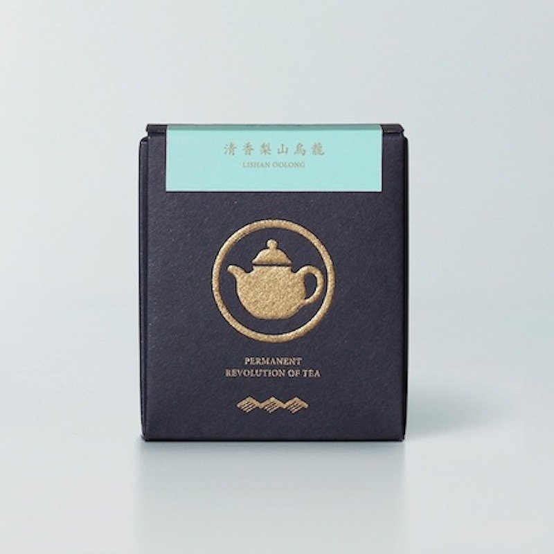 京盛宇－清香系列－清香梨山烏龍 50g 輕巧盒 - 茶葉/茶包 - 新鮮食材 藍色