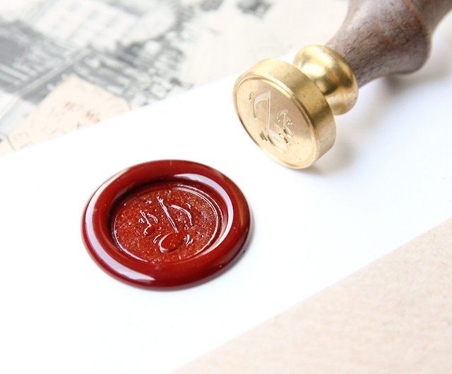 Aerospace leftover recycling】Brewed Coffee Wax seal kit _Brown - Shop Metal  Arts Stamps & Stamp Pads - Pinkoi