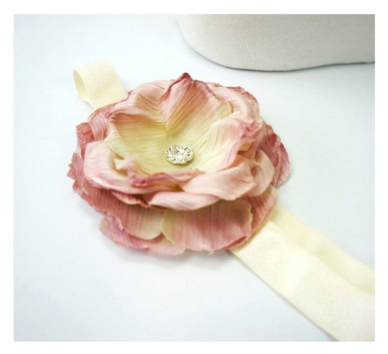 American designer duo odd house imports gorgeous temperament infant party headband - Hair Accessories - Gemstone Pink