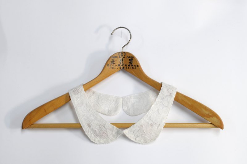 蕾絲圓領 Peter Pan Lace Collar - 其他 - 其他材質 白色