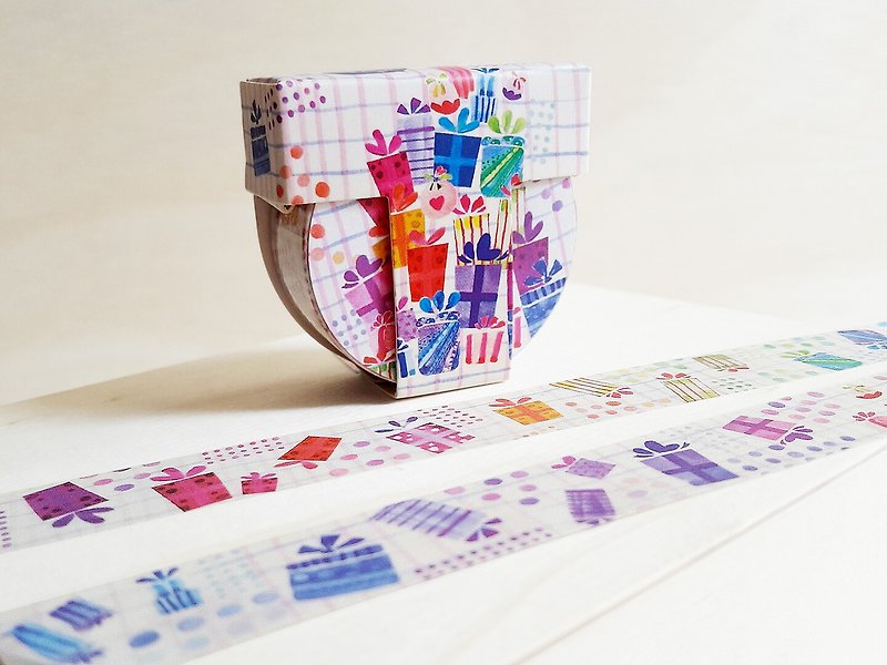 Gift Washi tape - มาสกิ้งเทป - กระดาษ 