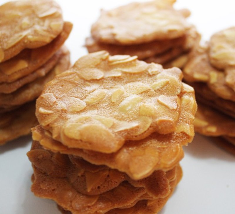 Almond tiles - Handmade Cookies - Fresh Ingredients Gold