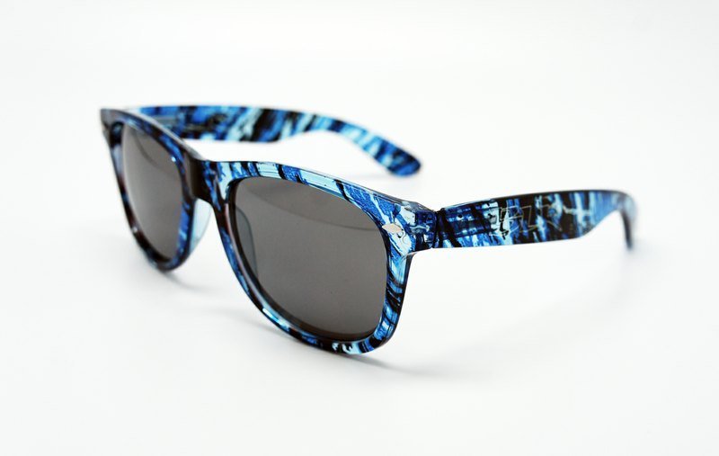 BLR 雷朋款 Eyewear 太陽眼鏡 寶石藍 - Glasses & Frames - Plastic Blue