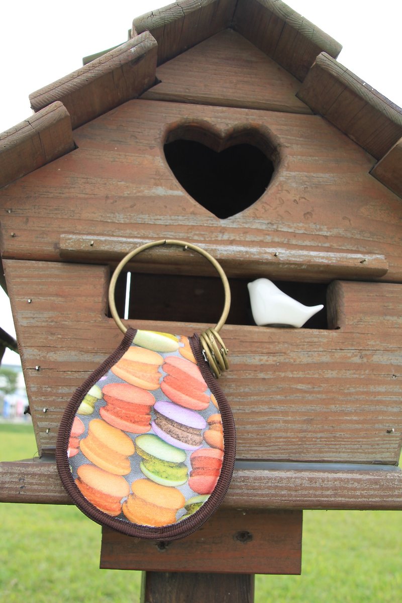 Macaron key purse - ที่ห้อยกุญแจ - วัสดุอื่นๆ หลากหลายสี