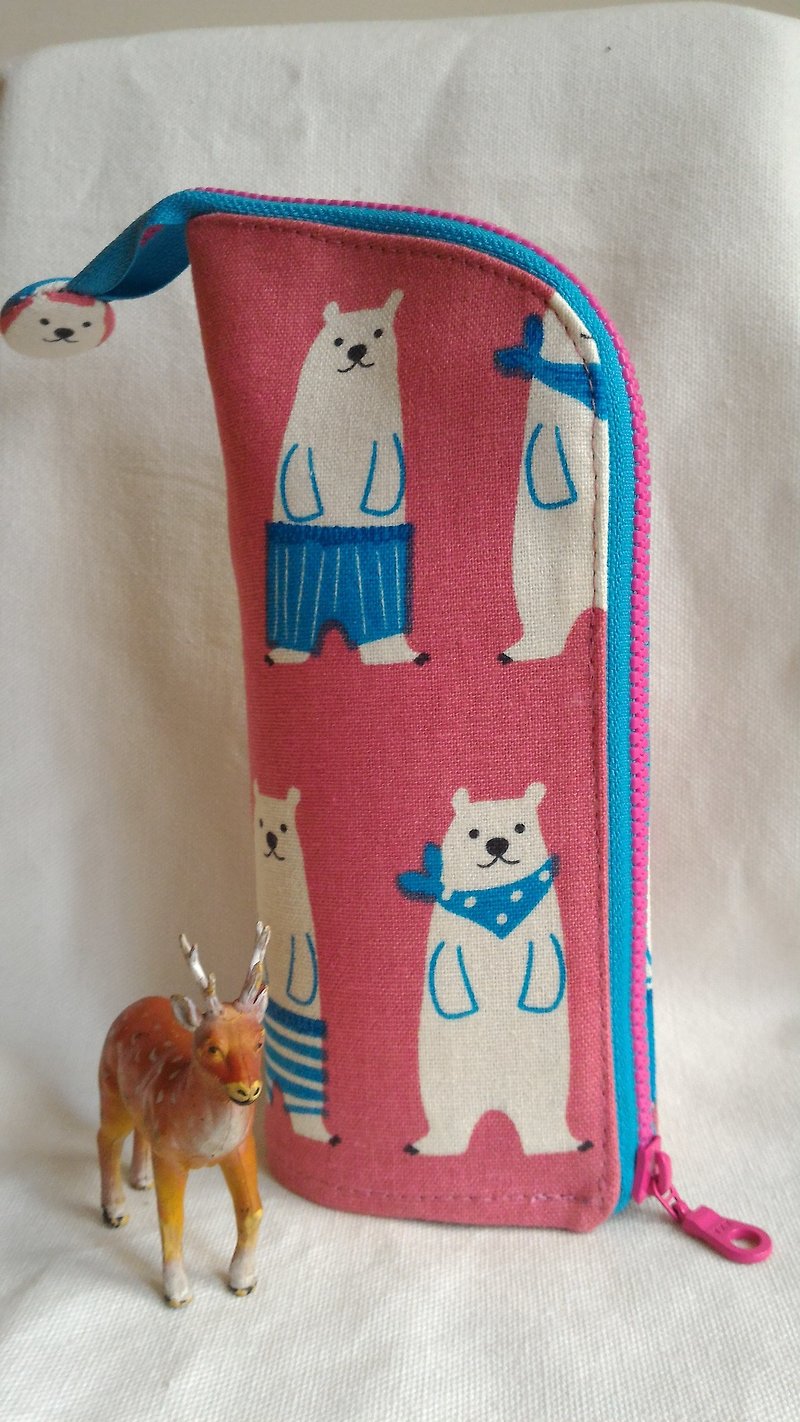Upright polar bear pen - a good choice for gift exchange - Pencil Cases - Other Materials 