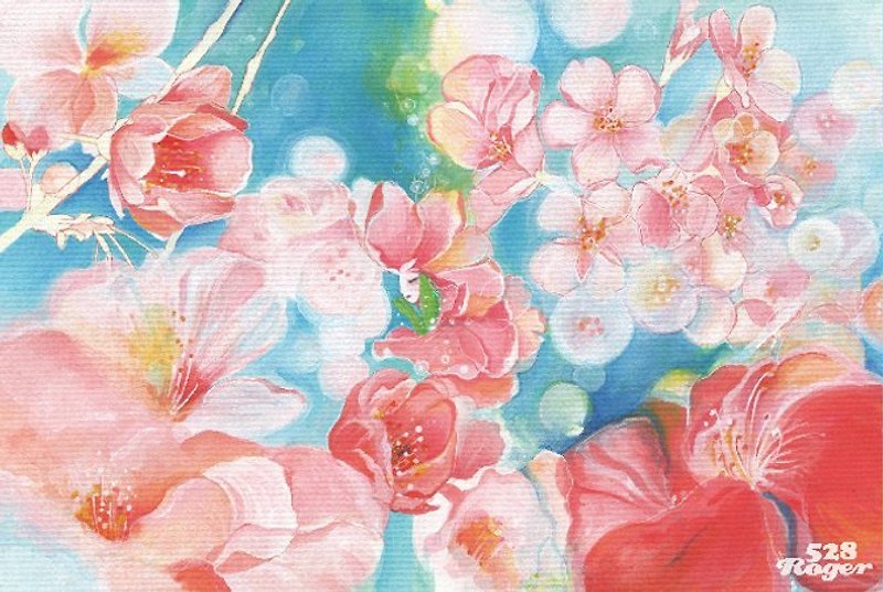 Sakura series - Full / Postcards - การ์ด/โปสการ์ด - กระดาษ สึชมพู