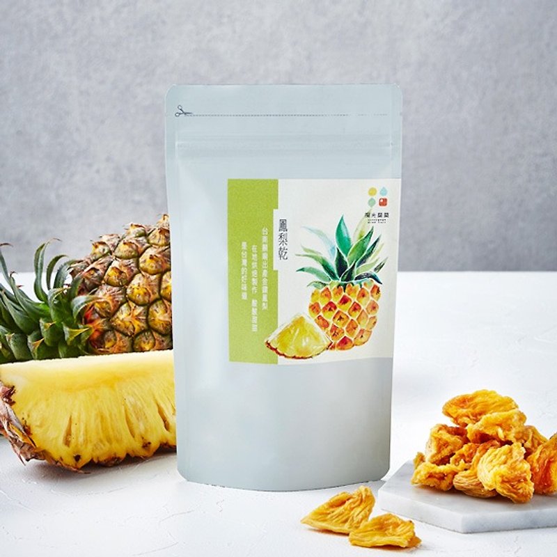 陽光菓菓-鳳梨乾 Dried Pineapples - 水果乾 - 紙 多色