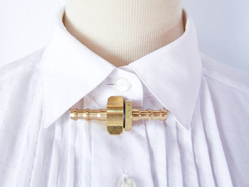 Day123手公益 - HARDWARE Necklace 重五金個性項鍊 - 項鍊 - 其他金屬 