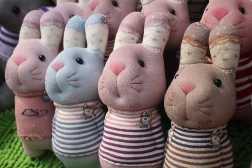 ユーロヨーロッパラビットソックスドール -  Martin Sock Doll