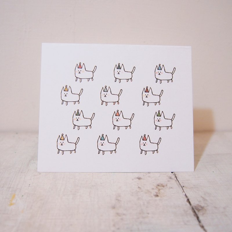 Cat Invasion-Universal Card - Cards & Postcards - Paper White
