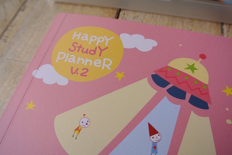 Happy Study Planner 快樂學習日誌v.2-粉紅色 - Notebooks & Journals - Paper Pink