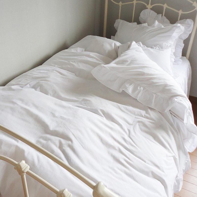 drawers デュベカバー S　[Duvet cover S] - 寢具/床包 - 棉．麻 白色