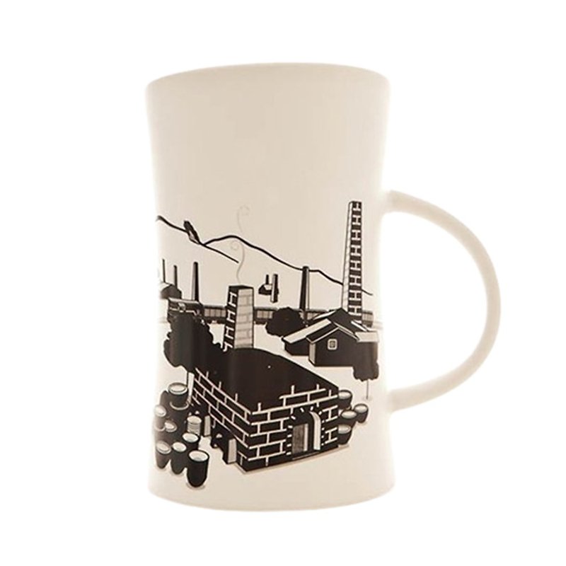 【Travel to Taiwan】Yingge Color-changing Cup, New Taipei City - Mugs - Other Materials White