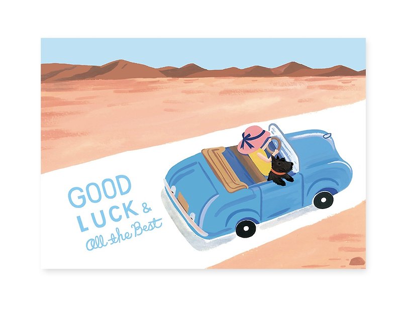 GOOD LUCK & ALL THE BEST! - Cards & Postcards - Paper 