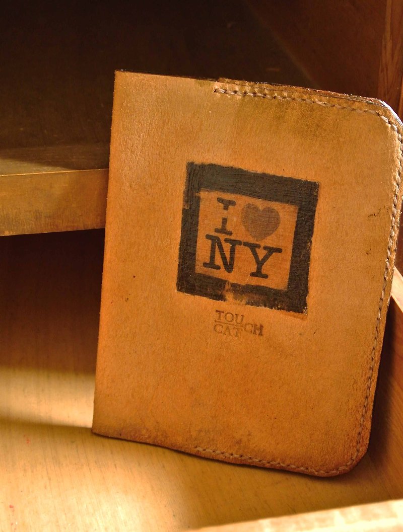 [T-C] Passport case retro vintage style - Other - Genuine Leather 