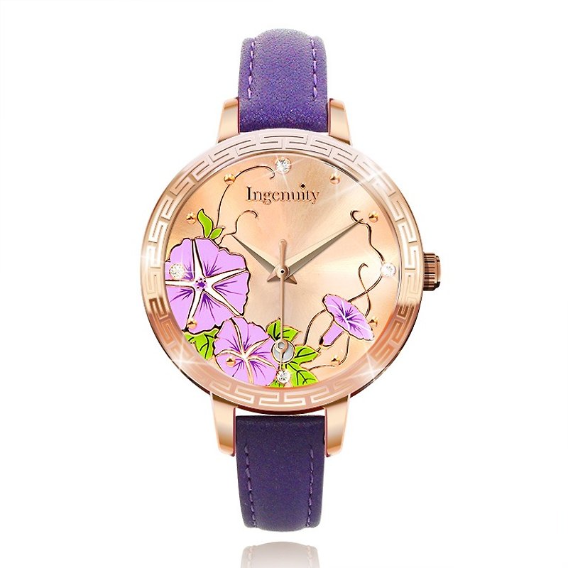Flower Angel Series of October ─ Vivid Purple - Women's Watches - Other Metals 