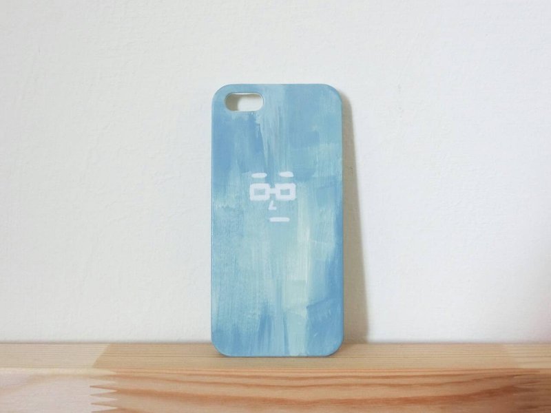 My boyfriend My Boyfriend Hand-painted phone case IPHONE: HTC: SONY: SAMSUNG: ASUS - Phone Cases - Pigment Blue