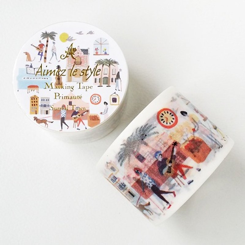 Aimez le style 38mm and paper tape (04956 beautiful town) - Washi Tape - Paper Multicolor