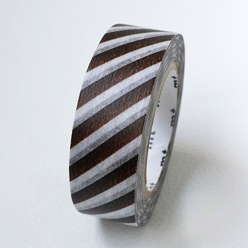 Mt and paper tape Deco [twill-chocolate milk (MT01D318)] finished / out of print - Washi Tape - Paper Brown