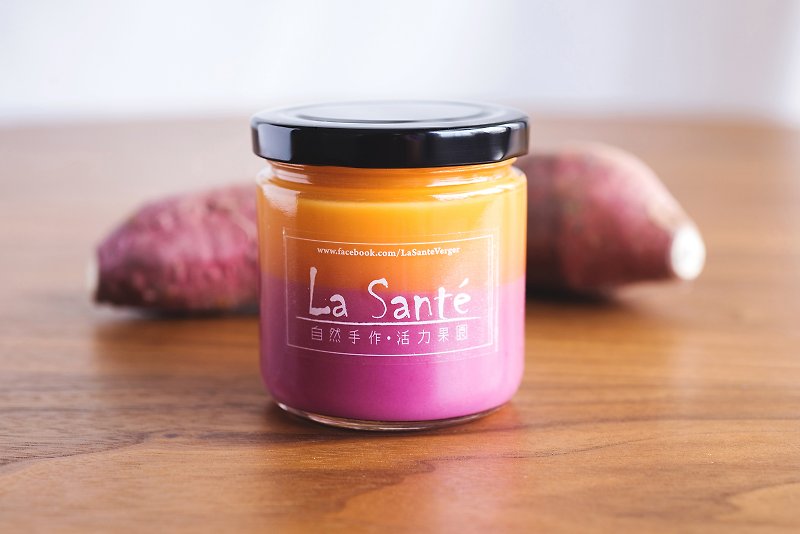 La Santé French handmade jam - sweet potato color Mei sauce - Jams & Spreads - Fresh Ingredients Multicolor