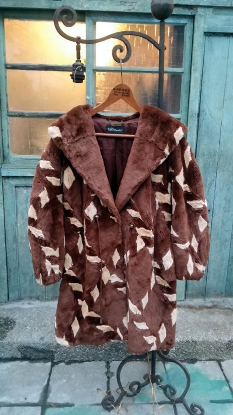 Paradis Italian irregular rhomboid fur - Women's Casual & Functional Jackets - Other Materials 