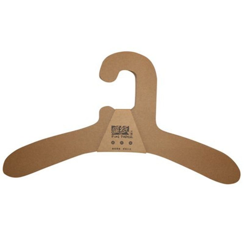 Recycled Paper Hangers (6 in) | load-bearing 5KG clothes storage help - Other - Paper Brown