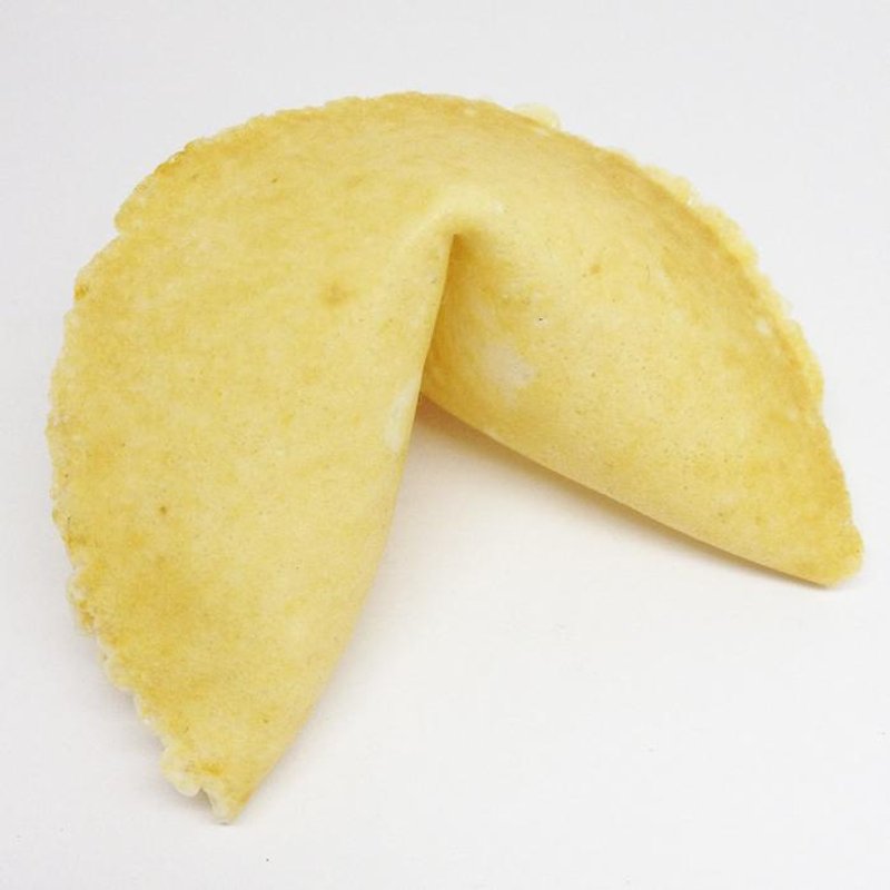 [Every day] fortune fortune cookie message - handmade gold fortune cookies baked potato flavor FORTUNE COOKIE - Handmade Cookies - Other Materials Yellow