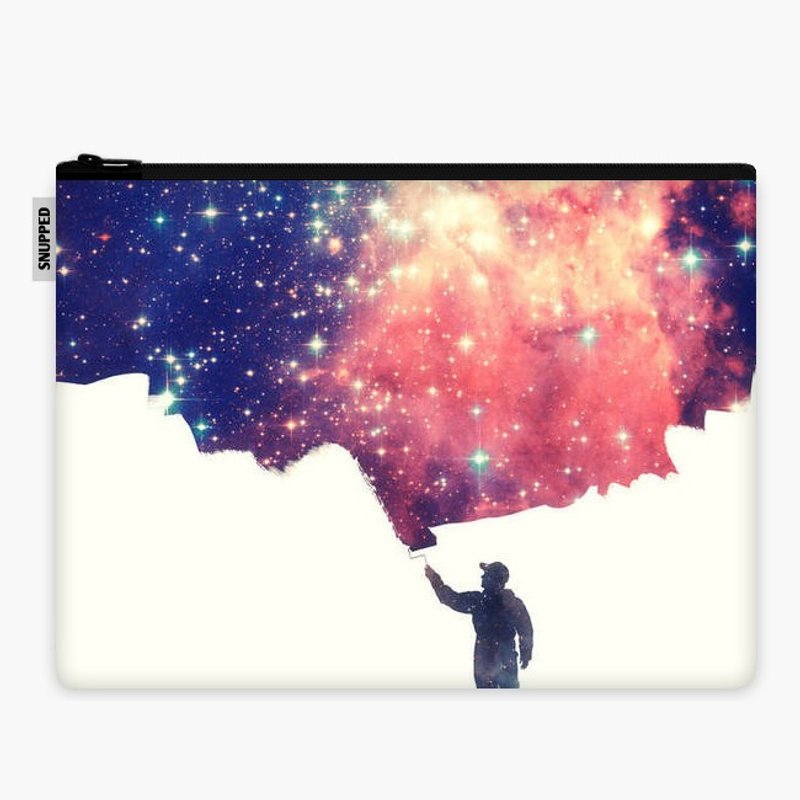 SpaceSuit 文件手拿包 - Painting the universe (Awsome Space Art Design) - 手拿包 - 其他材質 
