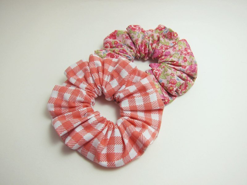 Limited Pink colorectal beam (middle) - Hair Accessories - Cotton & Hemp Pink