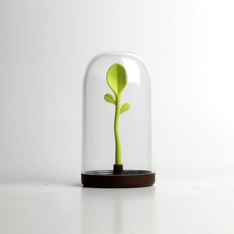 QUALY sprouts unearthed-storage jar - กล่องเก็บของ - พลาสติก สีเขียว