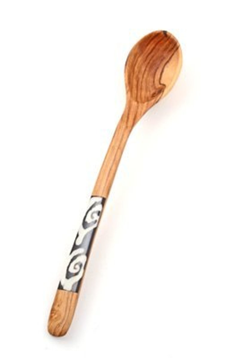 橄欖木長勺 - 廚具 - 木頭 