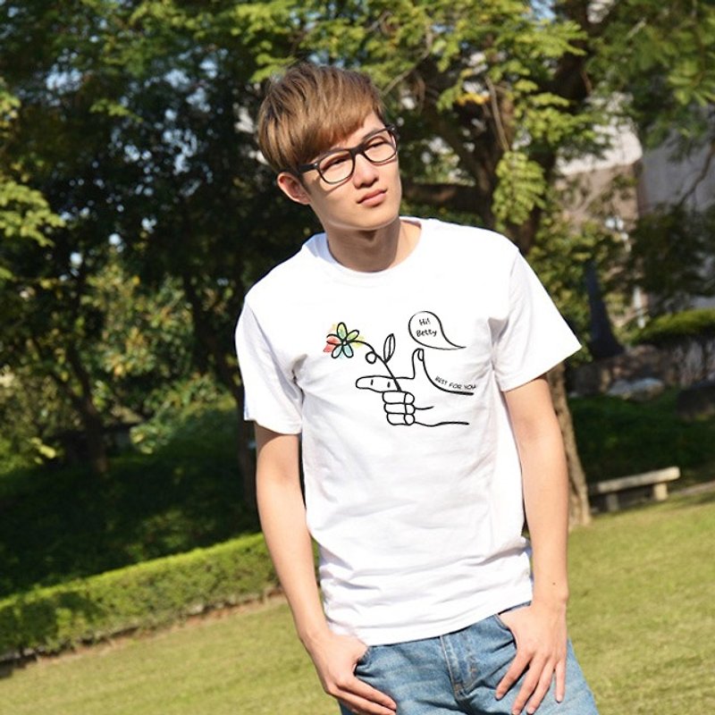 綿のTシャツのあなたのための最高のバレンタインデーのカスタム名日本米ATHLEソフトな感触 - トップス ユニセックス - コットン・麻 