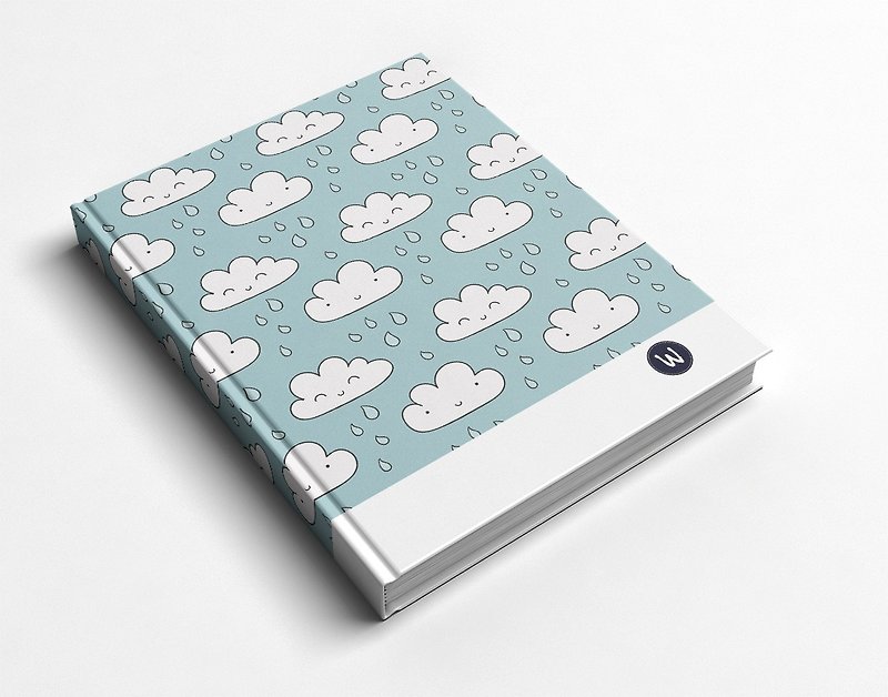 Rococo Strawberry WELKIN Handmade_Handmade Book/Notebook/Handbook/Diary~Smile Cloud - Notebooks & Journals - Paper 