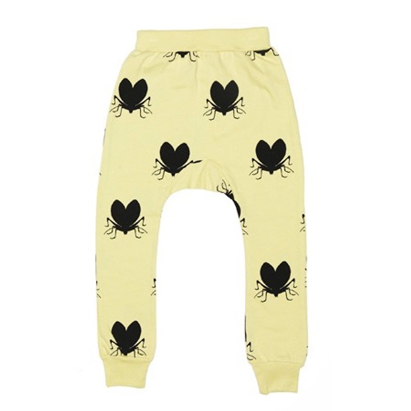2015 spring and summer Beau loves yellow Love bugs pants - Other - Cotton & Hemp Yellow