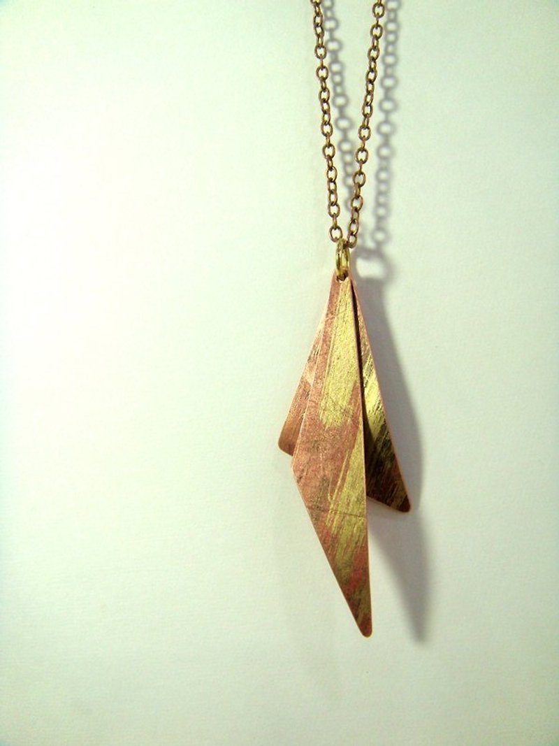 【StUdio】Valentine's Day-Pair of Two Necklaces 2 - Necklaces - Other Metals Red