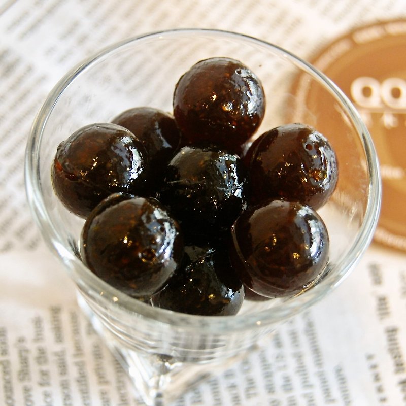Black Fungus QQ Circle x Coffee│Vegan, Jelly Food - Panna Cotta & Pudding - Fresh Ingredients Black