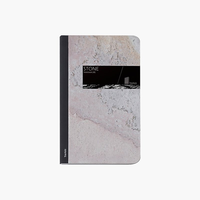 【TA+d】Stone Notebook_ 原石筆記本 - 筆記本/手帳 - 紙 灰色