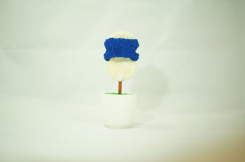 [BONSAI MAN]藍白拖小樹 - 植栽/盆栽 - 其他材質 藍色
