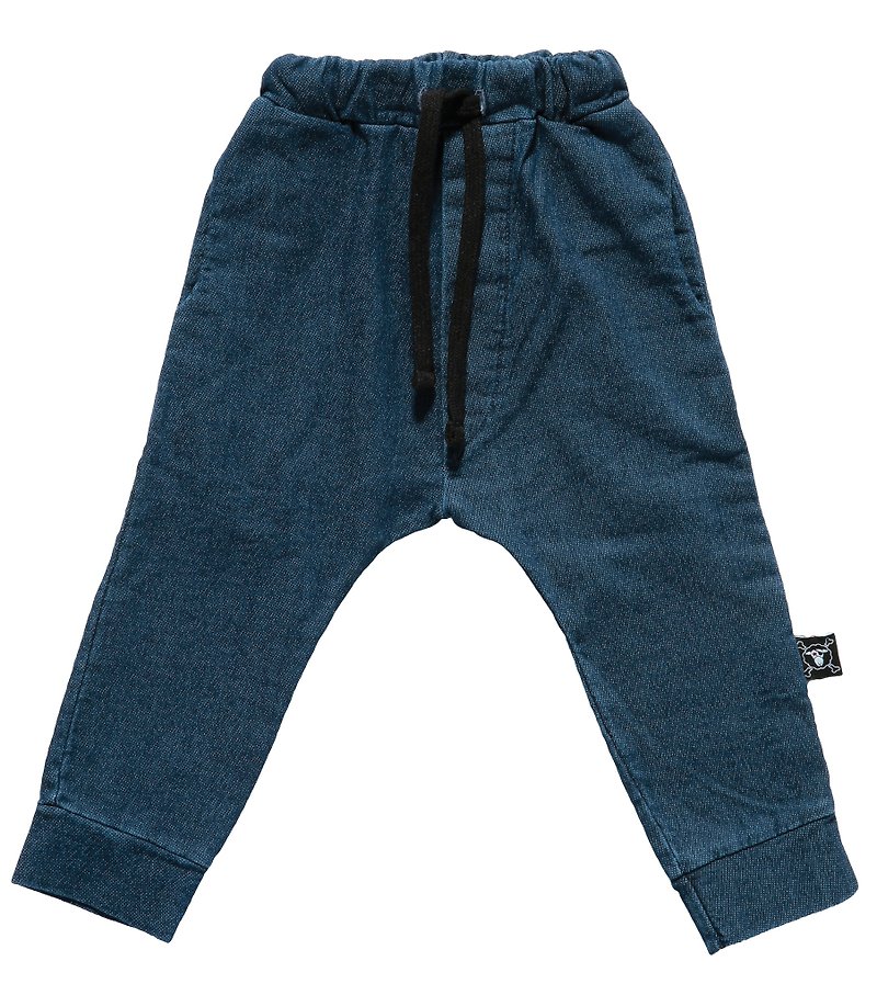 2015 spring and summer NUNUNU Light terry cotton casual pants - อื่นๆ - ผ้าฝ้าย/ผ้าลินิน สีดำ