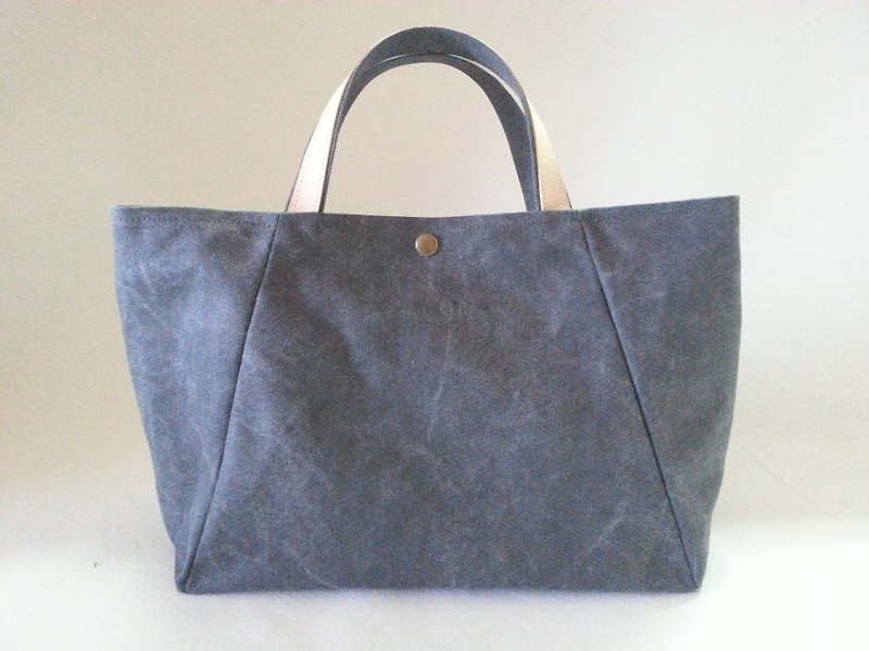 Canvas trapezoid bag a - Handbags & Totes - Other Materials 