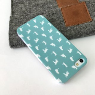 子猫シアン パターン プリント ソフト/ハード ケース iPhone X、iPhone 8、iPhone 8 Plus、iPhone 7 ケース、iPhone 7 Plus ケース、iPhone 6/6S、iPhone 6/6S Plus、Samsung Galaxy Note 7 ケース、Note 5 ケース、S7エッジケース、S7ケース