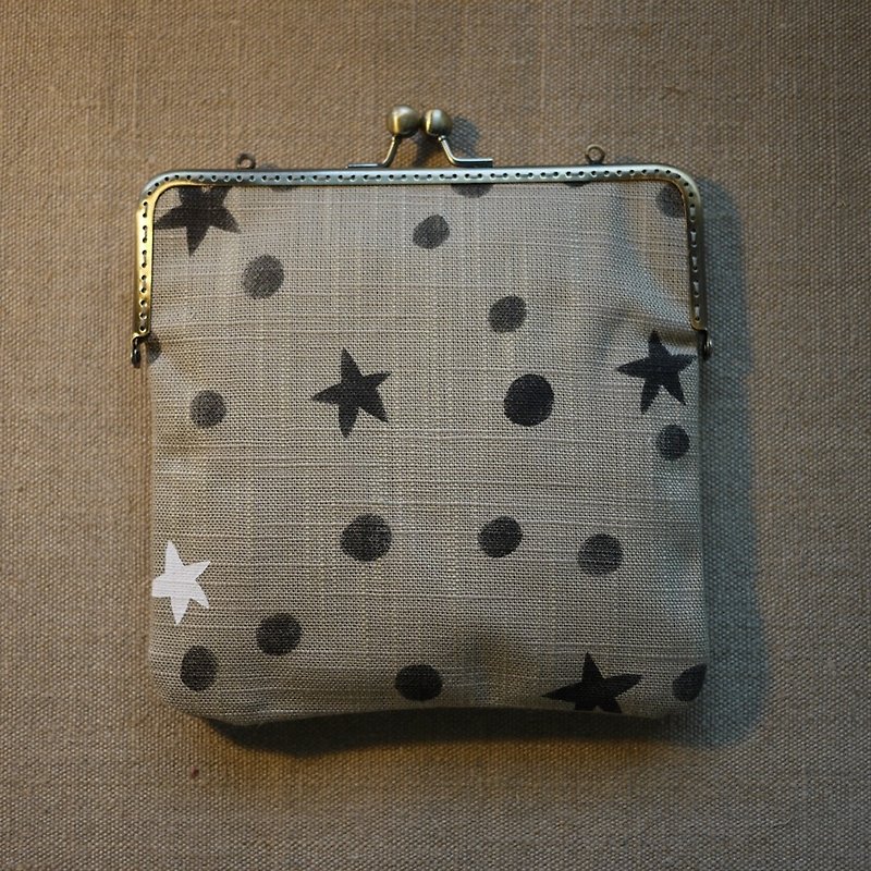 Notes package - little stars - Toiletry Bags & Pouches - Cotton & Hemp 