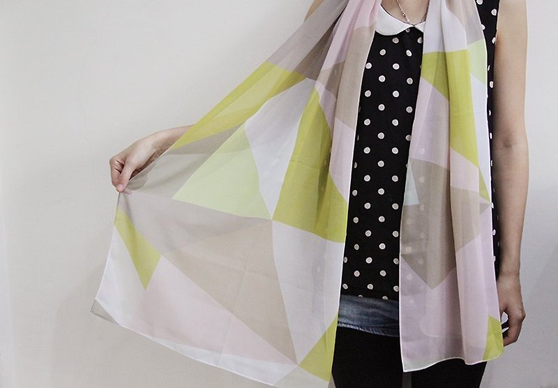 BUWU | day and chiffon scarves - Scarves - Other Materials Blue