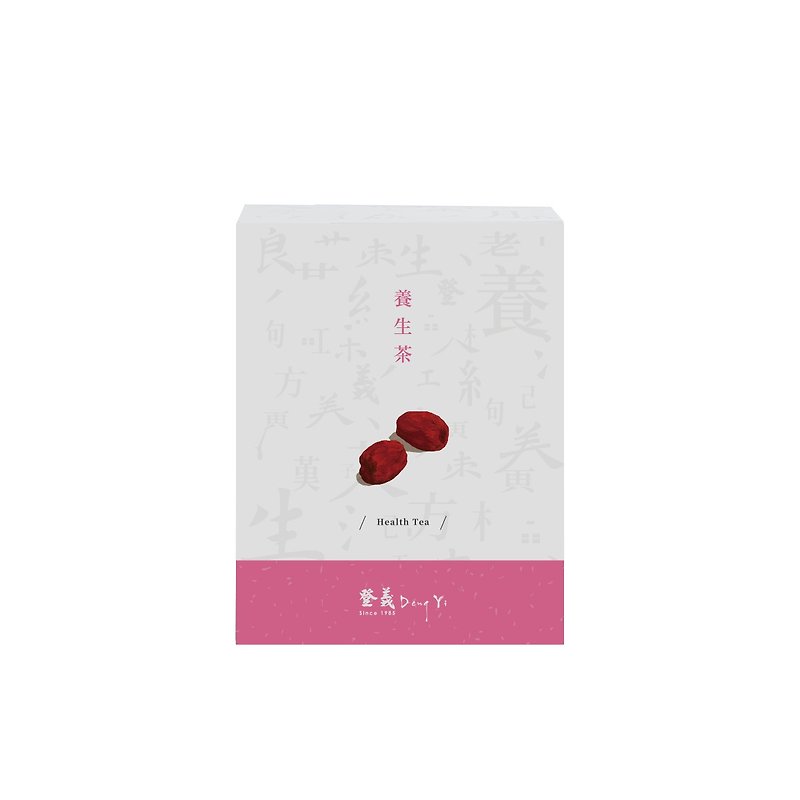 登義│漢方茶 - 養生茶8入盒裝 - 茶葉/漢方茶/水果茶 - 植物．花 紅色
