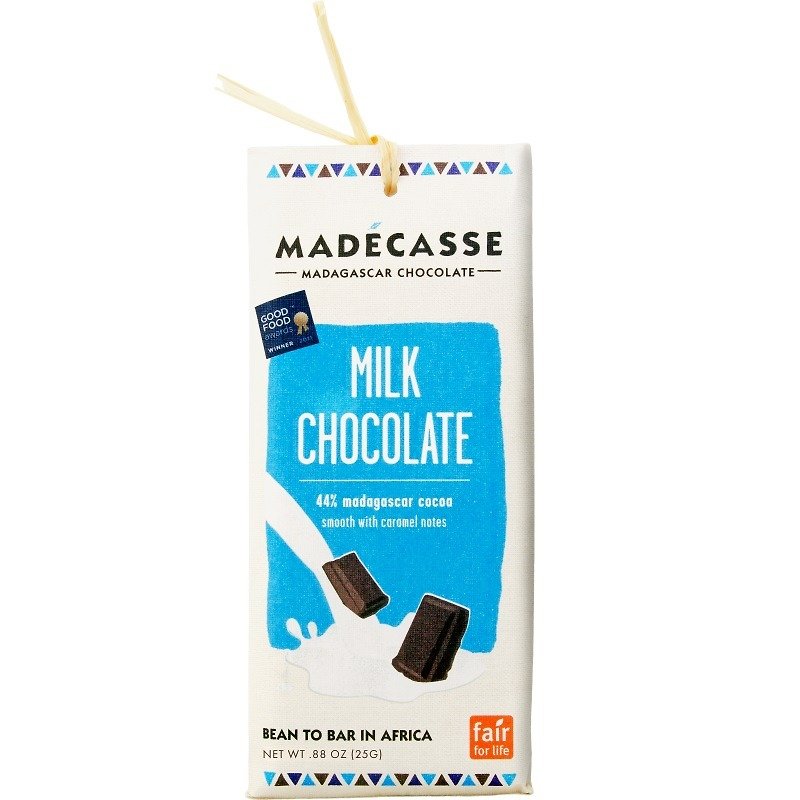 Madagascar chocolate milk chocolate bar _ _ Fair Trade - Chocolate - Fresh Ingredients Brown
