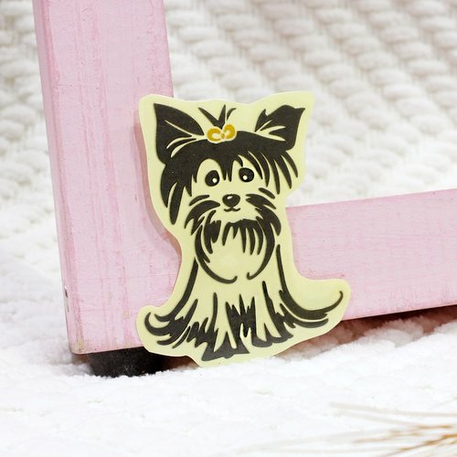 NINKYPUP [反光貼紙] 約克夏 Yorkshire Terrier 6*4.8 cm