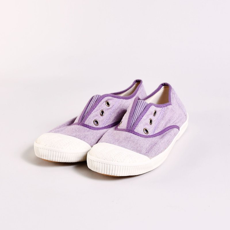 Defects clear lazy shoes-FREE antique purple with 50% off-small spots - รองเท้าลำลองผู้หญิง - วัสดุอื่นๆ สีม่วง