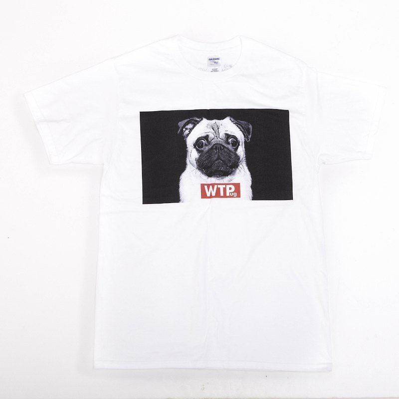 [ YONG ] WTPug Tee - Men's T-Shirts & Tops - Other Materials White
